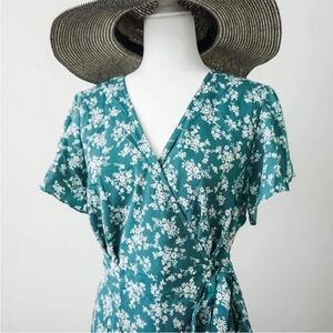 Blue Ivy Floral Wrap Dress